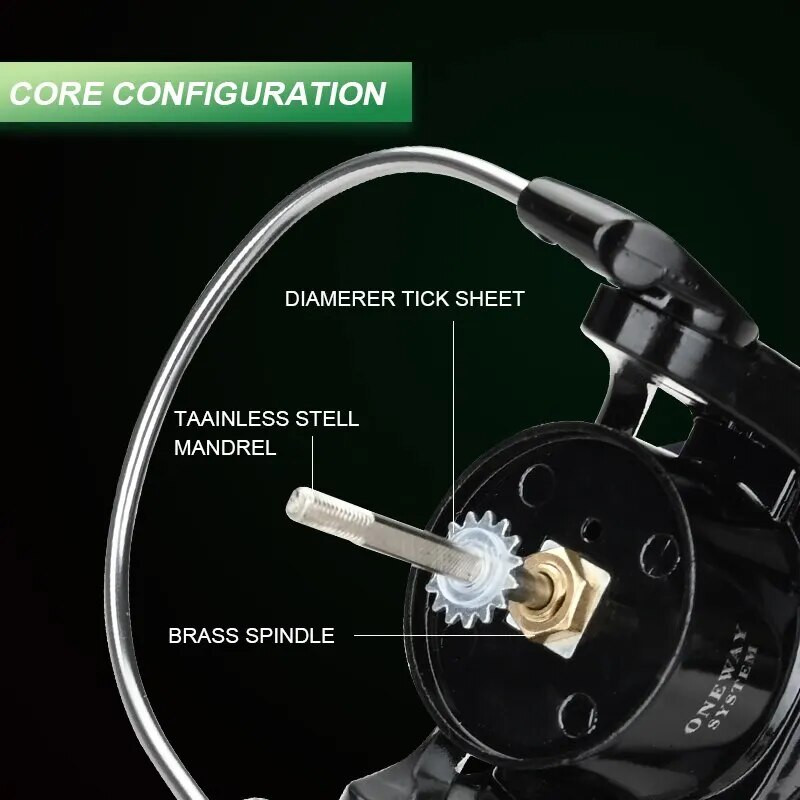 MEREDITH Sagittarius Series Rola za pecanje od nehrđajućeg čelika s ležajem od nehrđajućeg čelika 6 KG s maksimalnim otporom za pranje za morski ribolov, ribolov šarana