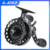 LEOFISHING Professional Spinning Ice Roels Fishing Coil Goods 4 + 1BB 2.6:1 for Fishing Rods Max Power 18KG Fishing Accessories