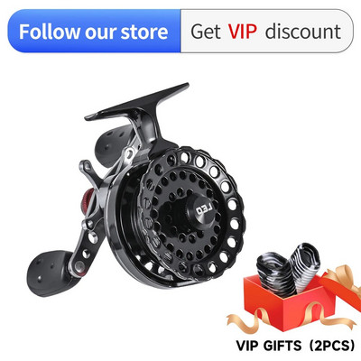 LEOFISHING Professional Spinning Ice Roels Fishing Coil Goods 4 + 1BB 2.6:1 for Fishing Rods Max Power 18KG Fishing Accessories