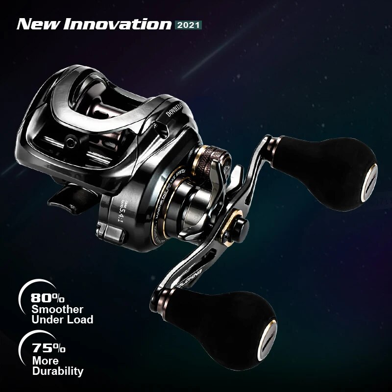 Καρούλια Baitcasting HIAW200 9,5Kg Max Drag 11 + 1 BB 5,4/7,2 Gear Ratio Reels Baitcaster Reel Fishing Reel