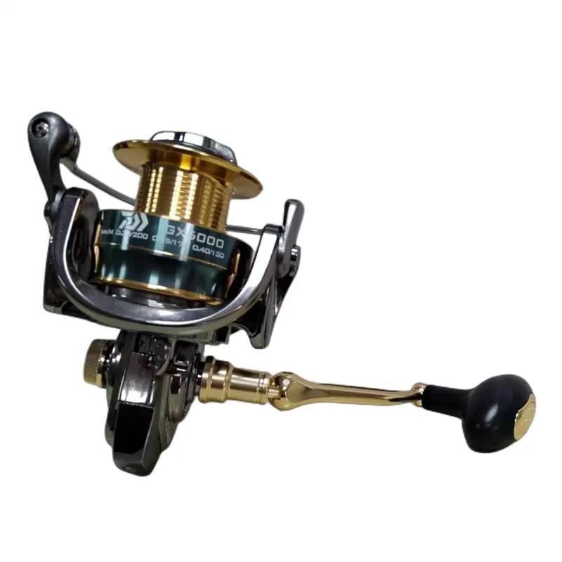 DAIWA Jaunais GX jūras makšķerēšanas ritenis metāla roktura zvejas ritenis