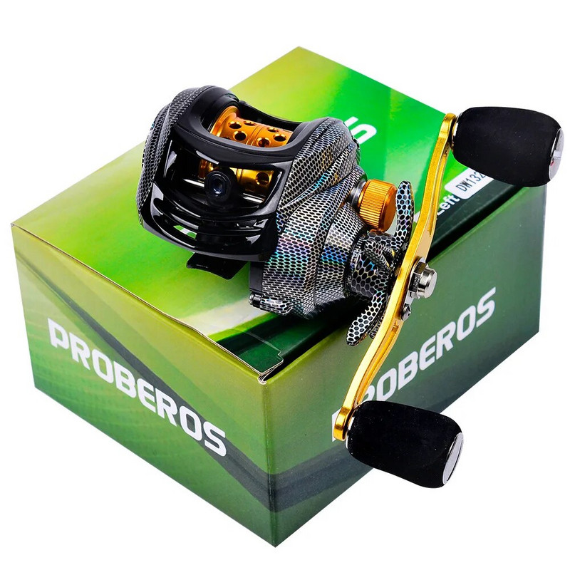 Baitcasting püügirull 18+1BB 8KG Max Drag 7,2:1 ülekandearv Metal Line Cup Sea Jig Wheel Bass Carp haugi püügitarvetele