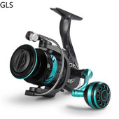 GLS New Spinning Fishing Wheel DK 1000-7000 Series 5,2:1 Αναλογία μετάδοσης αριστερά/δεξιά Εναλλάξιμα καρούλι ψαρέματος από κράμα αλουμινίου