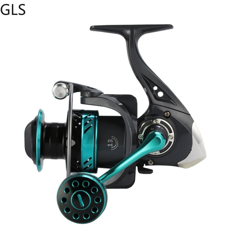 GLS New Spinning Fishing Wheel DK 1000-7000 Series 5,2:1 Αναλογία μετάδοσης αριστερά/δεξιά Εναλλάξιμα καρούλι ψαρέματος από κράμα αλουμινίου