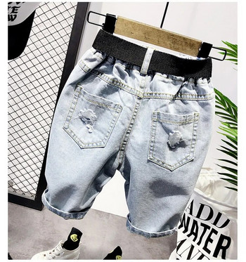 New Fashion Toddler Boy Jeans Κοντό παντελόνι τρύπα σορτς καλοκαίρι Παιδικά Παιδικά καθημερινά σορτς παντελόνια 2-6 ετών