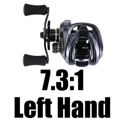 SeaKnight zīmola FALCAN III sērijas Baitcasting spole īpaši viegla 180g MAX Drag 15LB Long Casting High Speed 7,3:1 8,1:1 ritenis