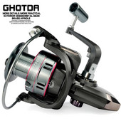 GHOTDA Fishing Reel Spinning 1000-7000 Series Metal Spool Spinning Wheel for Sea Fishing Κυπρίνος Ψάρεμα