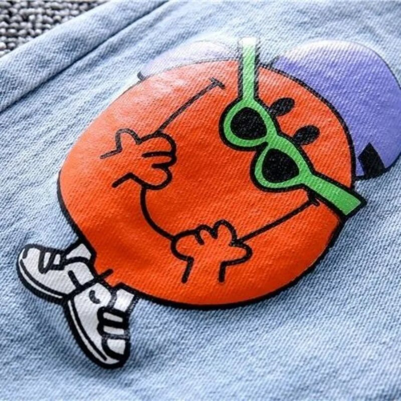 Dječje hlače Hlače za male dječake Rastezljive traperice Dječje traperice Grafičke traperice Jesenska odjeća za dječake Svestrani ležerni kostimi Hlače za noge