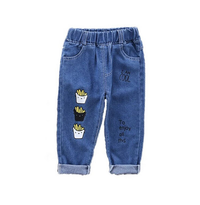 Dječačke traperice za djecu Hlače 2022. Novo proljeće i jesen Denim hlače za dječake Dječja ležerna radna odjeća Hlače Proljetne dječje traperice