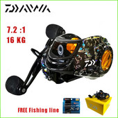 DAIWA spole 7.2:1 ātrgaitas makšķerēšanas spole 16KG maksimālā pretestība tālmetiena jūras ūdens