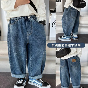 2023 νέο φθινόπωρο άνοιξη Κορίτσια Παιδικά Αγόρια τζιν τσέπης? τζιν παντελόνι παντελόνι άνετα χαριτωμένα βρεφικά ρούχα Παιδικά ρούχα