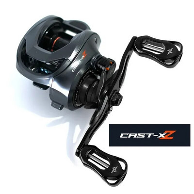 SEASIR Cast X2 Baitcasting Reel 7.3:1 hibrīda keramikas gultnis ar oglekļa šķiedras mazgātāju dubulto gultņu sistēmu N52 bremžu makšķerēšanas spoles