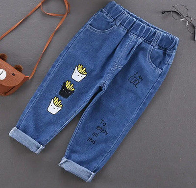Zēnu džinsi 2023. gads, jauns pavasara stils, mode, vienkrāsainas bikses, bērni, ikdienas džinsa bikses, bērnu apģērbi 5 7 9 11 12 gadi