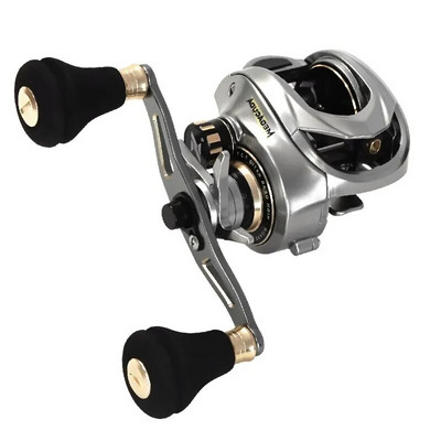 Seasir Megacuda Baitcasting Reel Drag 15KG Deep Spool 6.5:1 Alumīnija rāmis oglekļa sānu dubultā roktura jigging metāla spole jūras ūdens
