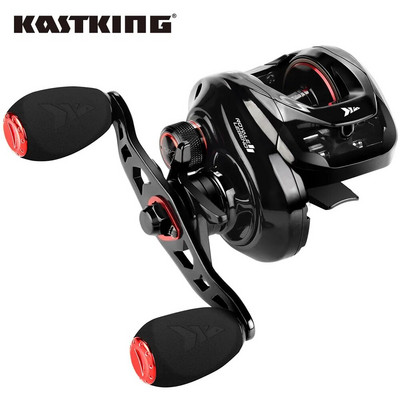 KastKing Royale Legend II és GT Baitcasting Orsó 7,2:1 5,4:1 Áttétel Orsó édesvízi alumínium orsó 8 KG Drag horgásztekercs