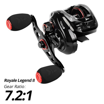 KastKing Royale Legend II & GT Baitcasting Reel 7,2:1 5,4:1 Gear Ratio Reel Καρούλι αλουμινίου γλυκού νερού 8 KG Drag Fishing Coil