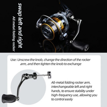 BEARKING Brand σειρά HD 7BB Ρουλεμάν από ανοξείδωτο ατσάλι 5,4:1 Σύστημα έλξης τροχών ψαρέματος 6 κιλών Max Power Spinning Wheel Fishing Roil