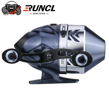 Runcl Brutus Fishing Reel 4.0:1 Gear Ratio 7+1 Ball Bearing 8kg Max Drag Fishing Coil Spincast Κατάλληλο για παιδιά/αρχάριους