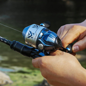 Runcl Brutus Fishing Reel 4.0:1 Gear Ratio 7+1 Ball Bearing 8kg Max Drag Fishing Coil Spincast Κατάλληλο για παιδιά/αρχάριους