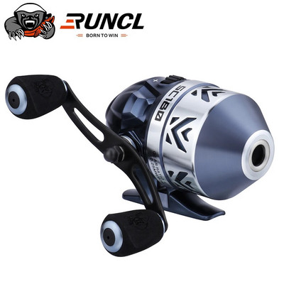 Runcl Brutus Ribolovna rola 4.0:1 Omjer prijenosa 7+1 Kuglični ležaj 8 kg Spincast zavojnica s maksimalnim otporom Prikladno za djecu/početnike