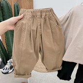 Pantaloni harem sport pentru copii Haine de primăvară și toamnă Produse noi Băieți Fete Pantaloni casual largi Moda Fete Pantaloni de buzunar