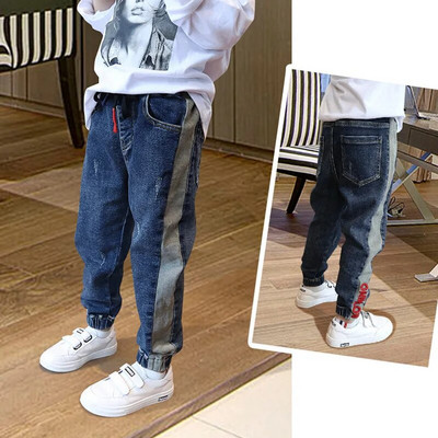 Dječje traperice za dječake Hlače Proljeće Jesen Baby Boys Skinny Jeans Ležerne dječje traper duge hlače 4 6 8 10 12 godina