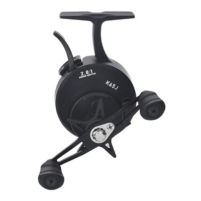 Metāla stiepļu kauss zemledus makšķerēšanas spoles plostu makšķerēšanas ritenis Priekšējais makšķerēšanas ritenis sālsūdens saldūdens jebkurai zivs zemledus makšķerēšanai