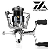 Līdzsvara makšķerēšanas spole, dubultā svira, 5,2:1 ātrgaitas, 7+1 BB, vērpšanas spole, sālsūdenim un saldūdenim, uzvalka liešanas spole