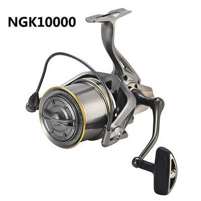Καρούλι ψαρέματος NGK8000-14000 Περιστρεφόμενο καρούλι 4,8:1 Μέγιστη έλξη 20 KG Καρούλι μακράς βολής Θαλασσινό νερό γλυκό νερό 17+1 ρουλεμάν Σταθερά καρούλια καρούλι