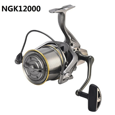 Καρούλι ψαρέματος NGK8000-14000 Περιστρεφόμενο καρούλι 4,8:1 Μέγιστη έλξη 20 KG Καρούλι μακράς βολής Θαλασσινό νερό γλυκό νερό 17+1 ρουλεμάν Σταθερά καρούλια καρούλι