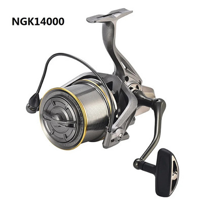 Καρούλι ψαρέματος NGK8000-14000 Περιστρεφόμενο καρούλι 4,8:1 Μέγιστη έλξη 20 KG Καρούλι μακράς βολής Θαλασσινό νερό γλυκό νερό 17+1 ρουλεμάν Σταθερά καρούλια καρούλι