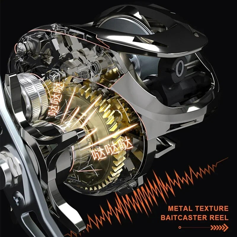 VX metāla makšķerēšanas spole viegla 225 g keramikas eksporta 5+1 tērauda lodīšu gultnis 6,3:1 ātrgaitas ēsmas liešanas spole Sālsūdens māneklis