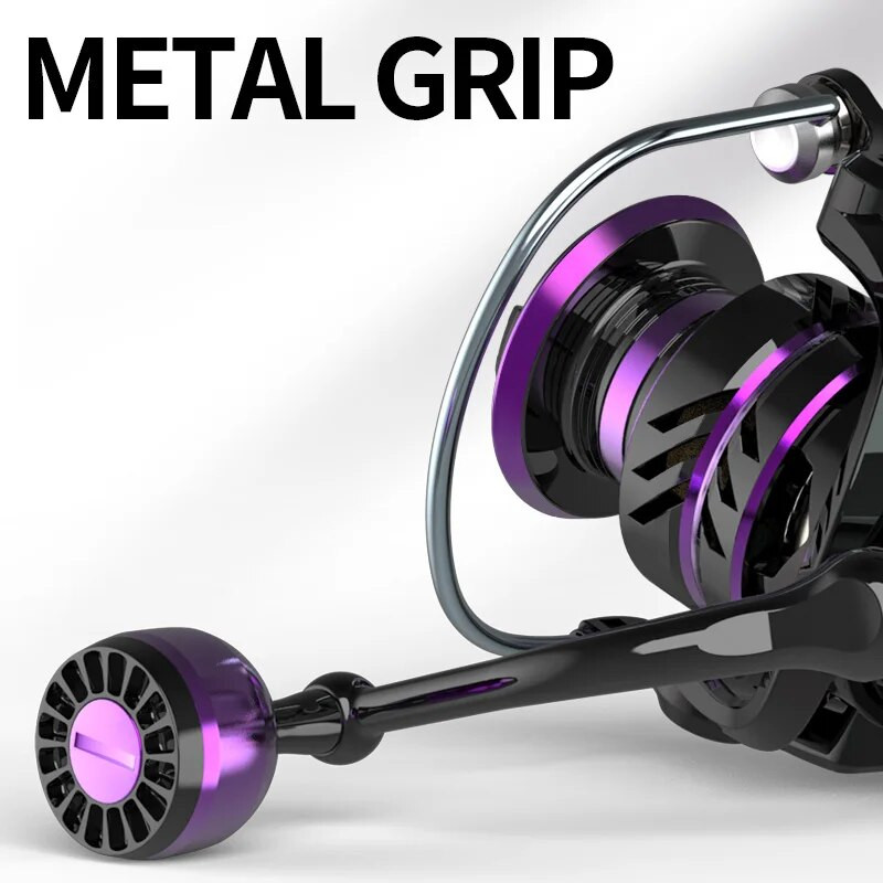 LINNHUE vērpšanas spole HP500-7000 metāla EVA Grip Max Drag 10kg Spoles Makšķerēšanas piederumi Aprīkojums makšķerēšanai Preces Makšķerēšanas spoles