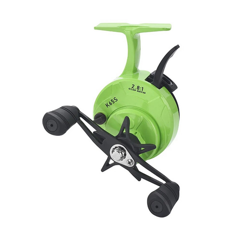 Πλαστικό κύπελλο με σύρμα Ice Fishing Reel Raft Fishing Wheel Μπροστινός τροχός ψαρέματος για ψάρεμα στον πάγο