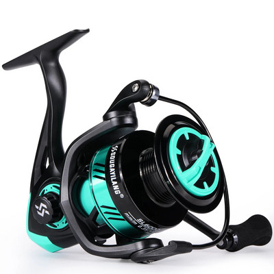 Sougayilangi püügirull 5,2:1 ülekandearvuga spinningurull Max Drag 10 kg karpkalapüügirull alumiiniumpooliga merevee Pesca jaoks