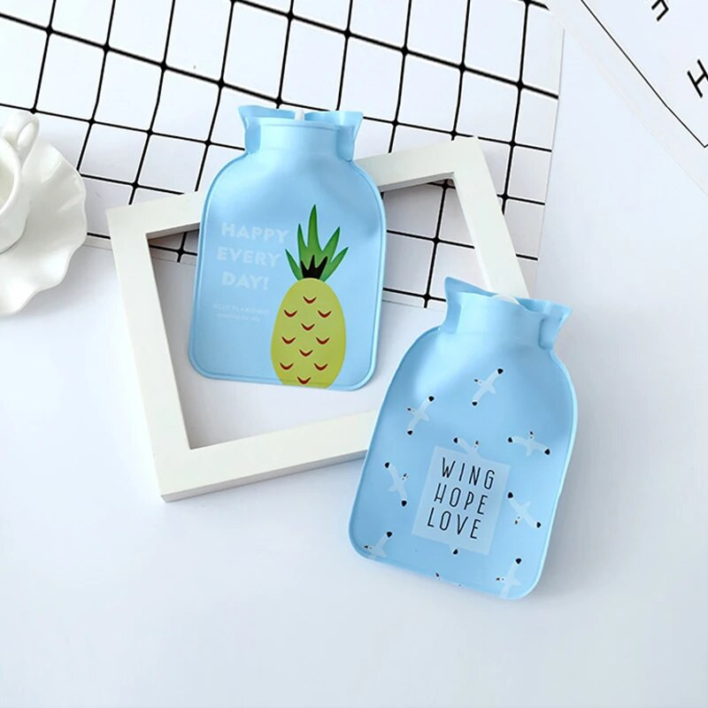 Χαριτωμένο Cartoon Μπουκάλι ζεστού Νερού Βίδα Φορητός θερμαντήρας χεριών που γεμίζει νερό Σακούλα ζεστού νερού Προϊόν θέρμανσης σπιτιού