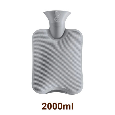 1000/2000 ml suur kuumaveekott koos kaanega grillide jaoks Talvine kätesoojendaja Plahvatuskindel korduvkasutatav kannukott kuuma vee jaoks