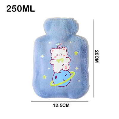 1000/2000 ml suur kuumaveekott koos kaanega grillide jaoks Talvine kätesoojendaja Plahvatuskindel korduvkasutatav kannukott kuuma vee jaoks