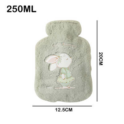 1000/2000 ml suur kuumaveekott koos kaanega grillide jaoks Talvine kätesoojendaja Plahvatuskindel korduvkasutatav kannukott kuuma vee jaoks