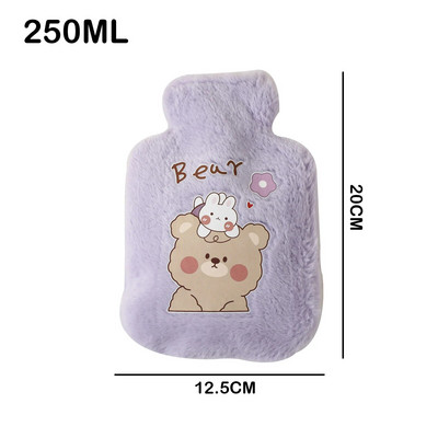 1000/2000 ml suur kuumaveekott koos kaanega grillide jaoks Talvine kätesoojendaja Plahvatuskindel korduvkasutatav kannukott kuuma vee jaoks