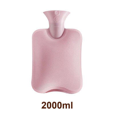 1000/2000 ml suur kuumaveekott koos kaanega grillide jaoks Talvine kätesoojendaja Plahvatuskindel korduvkasutatav kannukott kuuma vee jaoks