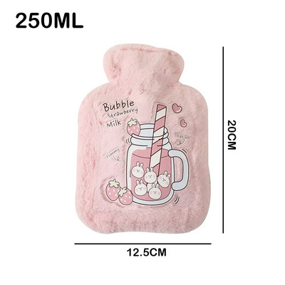 1000/2000 ml suur kuumaveekott koos kaanega grillide jaoks Talvine kätesoojendaja Plahvatuskindel korduvkasutatav kannukott kuuma vee jaoks