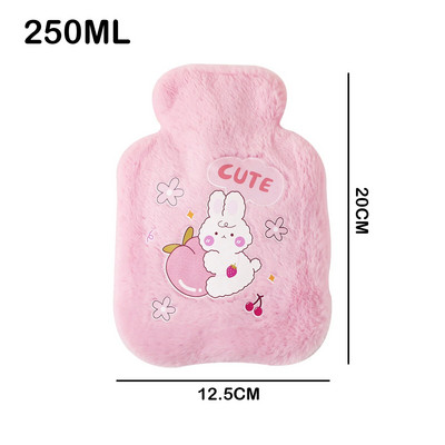 1000/2000 ml suur kuumaveekott koos kaanega grillide jaoks Talvine kätesoojendaja Plahvatuskindel korduvkasutatav kannukott kuuma vee jaoks