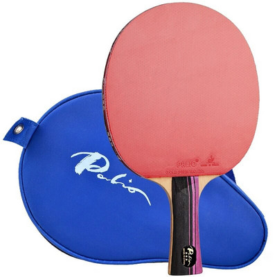 Rachetă originală de tenis de masă PALIO 3 stele din carbon cu buclă de cauciuc CJ8000, atac de rotire ofensiv, bâtă de ping-pong cu geantă