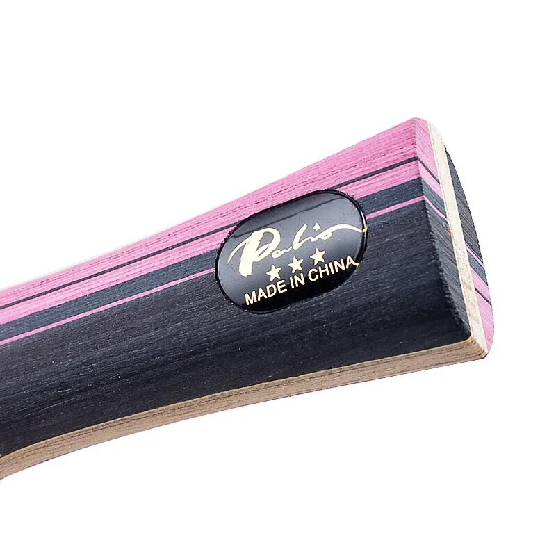 Γνήσια ρακέτα επιτραπέζιας αντισφαίρισης Carbon PALIO 3 Stars με CJ8000 Rubber Loop Offensive Spin Attack Ράπα πινγκ πονγκ με τσάντα