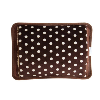 Dot karstā ūdens maisa uzlāde elektriskais ziemas roku sildītājs karstā ūdens pudele ar roku uzlādējams samta karstā ūdens maisiņš ar ES kontaktdakšu