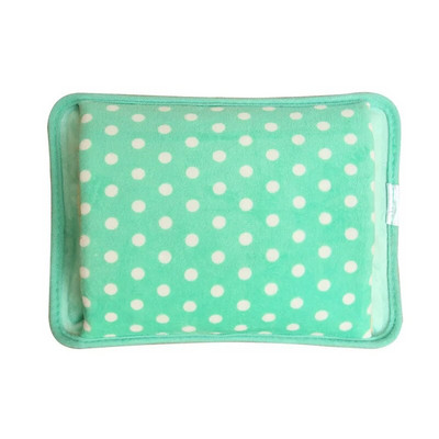 Dot karstā ūdens maisa uzlāde elektriskais ziemas roku sildītājs karstā ūdens pudele ar roku uzlādējams samta karstā ūdens maisiņš ar ES kontaktdakšu