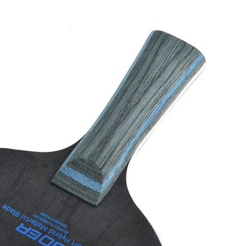 Λεπίδα επιτραπέζιας αντισφαίρισης βάσης Carbon 7 Ply Paddles Ping Pong Blade Offensive Curve Χειροποίητη λεπίδα ρακέτας πινγκ πονγκ