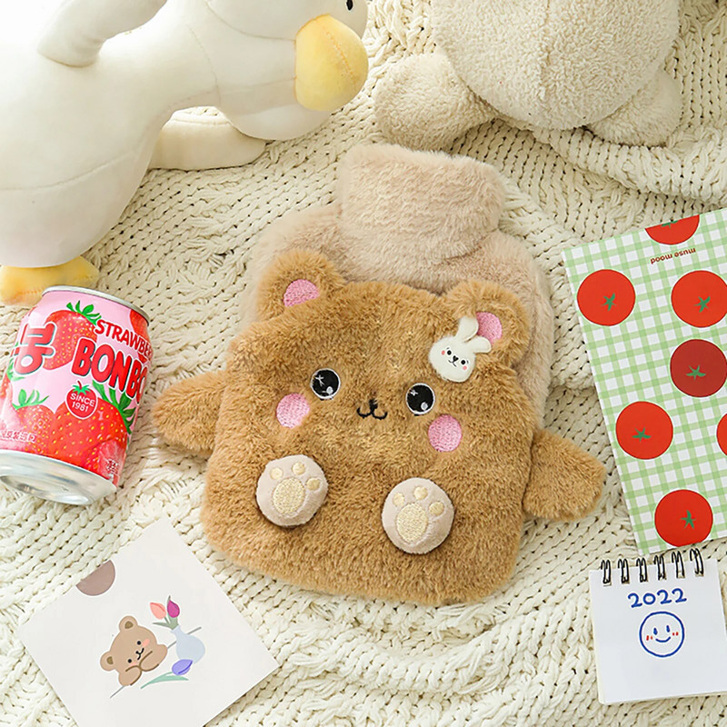 Armas kuumaveepudelikott 400 ml multikas plüüs küülikukujuline kätesoojendaja soojapakk Soe kõht Instant Hot Pack kätesoe kott