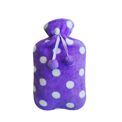 Iarnă blană artificială Husa din pânză pentru sticla de apă caldă Cauciuc caldă Copii 2 litri Încălzitor de mâini pentru picioare Husă solidă de uz casnic pentru sac de apă